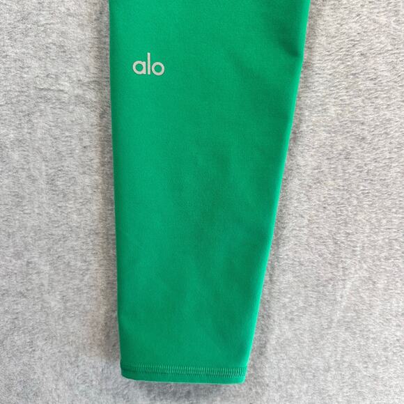 Alo Yoga High Waist Leggings Kelly Green Small - Picture 4 of 5
